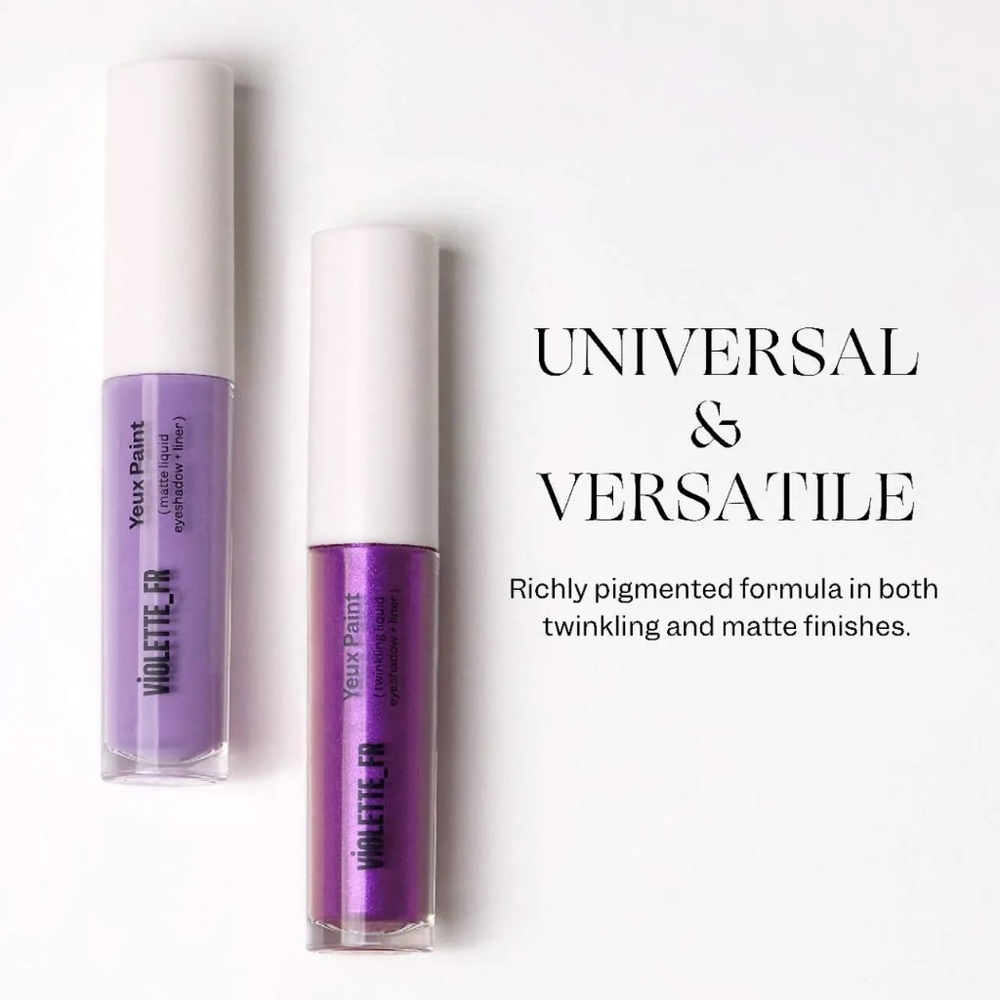 VIOLETTE_FR Violette Sauvage Liquid Eyeshadow + Liner YEUX PAINT NEW UNUSED - Picture 7 of 7